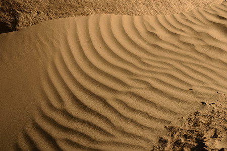 Sand dunes and lake ,\Sampanbok of Grandcanyon of Thailand.