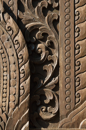 wood carvedの写真素材