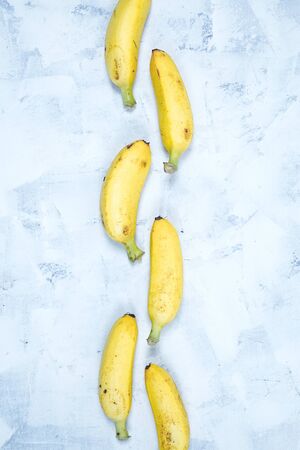 bananas on an abstract backgroundの写真素材