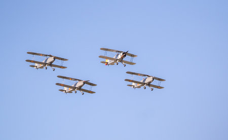 Romanian Airshow in Bucharest, Romania.の写真素材