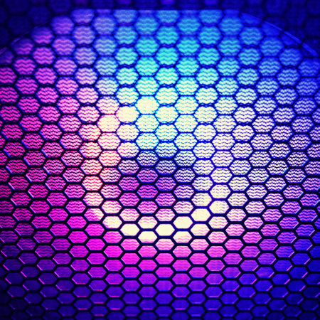 RGB color computer cooler. Colorful abstract background. Concept for modern technology and IT....