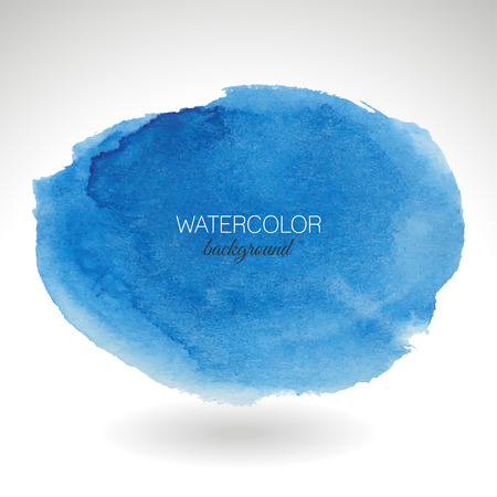 Watercolor strokes and textures. Colorful brush strokes.のイラスト素材