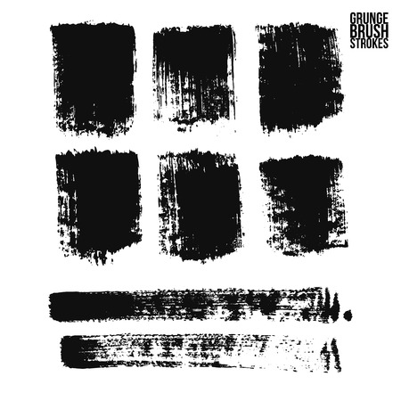 Brush stroke and textureのイラスト素材