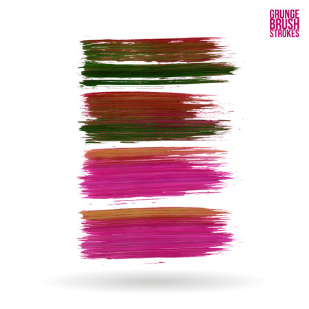 Brush stroke and texture. Vector design.のイラスト素材