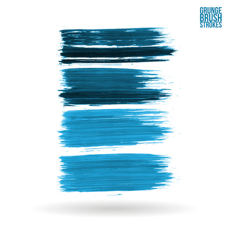 Brush stroke and texture. Vector design.のイラスト素材