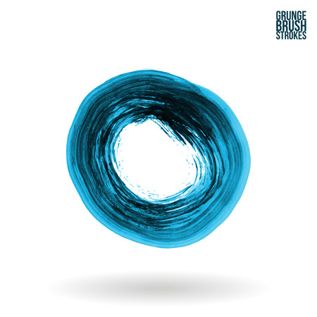 Brush stroke and texture. Vector design.のイラスト素材