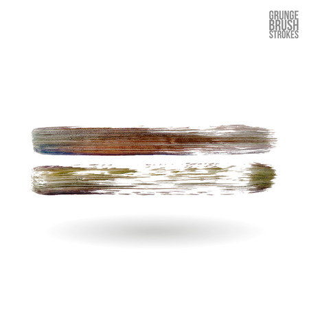 Brush stroke and texture. Vector design.のイラスト素材