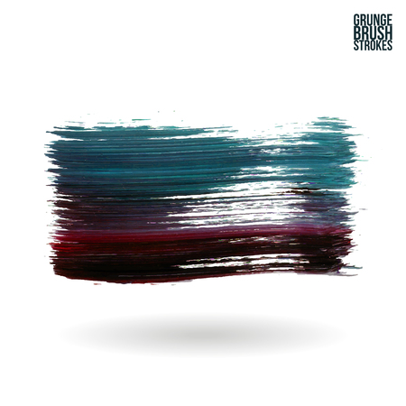 Brush stroke and texture. Vector design.のイラスト素材