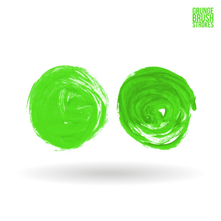 Brushstroke and texture. Vector design.のイラスト素材