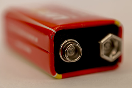 Close up Battery details