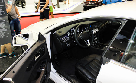 Luxury car interiorのeditorial素材