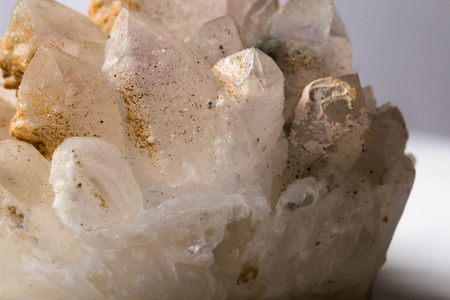 macro image of mineral  rock isolatedの写真素材