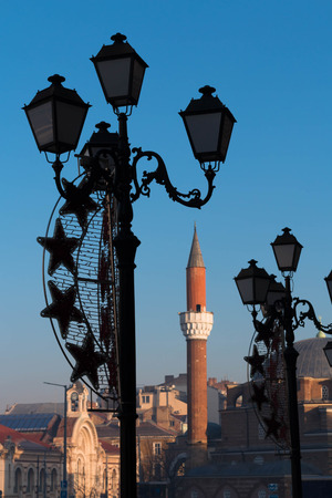 Banya Bashi Mosque was built by Ottoman architect Sinan in the 16th centuryのeditorial素材