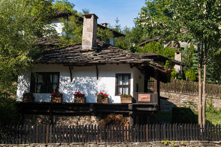 Architectural complex Bojentsi Village, Bulgariaのeditorial素材