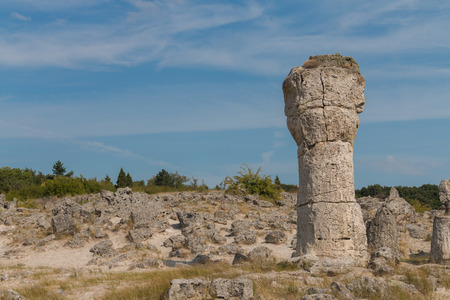 The Stone Desert (Pobiti kamani) near Varna, Bulgariaの写真素材