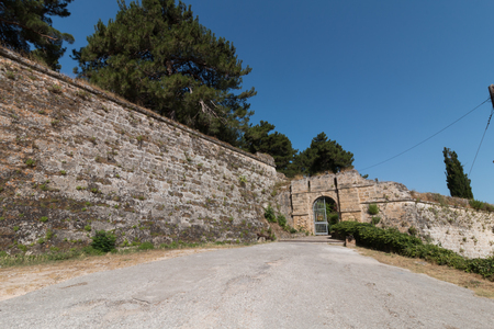Venetian Castle, Zakynthos, Greeceのeditorial素材