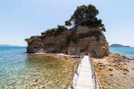 Cameo (Agios Sostis), small island in Zakynthos, Greeceの写真素材
