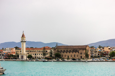 Zakynthos City, Greeceの写真素材