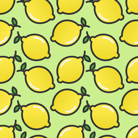 Vector colorful cute bread icon seamless pattern background.のイラスト素材