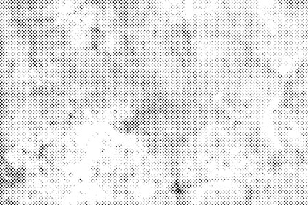 Vector grunge black abstract halftone dots texture effect.のイラスト素材