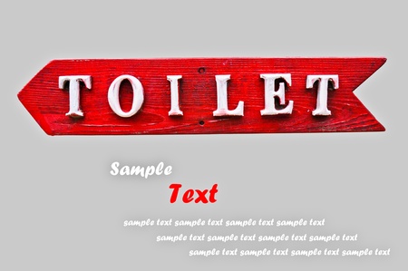 Sign of public toiletsの写真素材