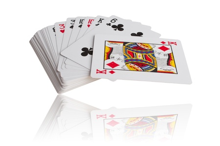 Cards, heart king.