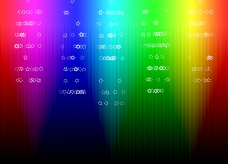 Abstract Fireworksの写真素材