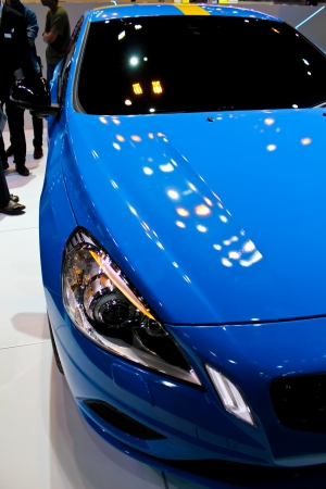 BANGKOK, THAILAND - DECEMBER 5 VOLVO-S60- on VOLVO booth the Thailand International Motor Expo at Impact Muang Thong Thani on DECEMBER 5, 2012 in Bangkok, Thailand のeditorial素材