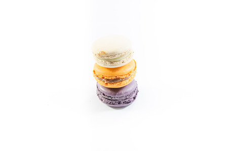 Macaroon on a white backgroundの写真素材