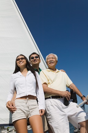 Sailing Familyの写真素材