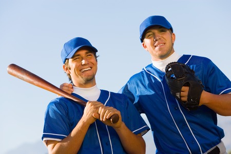 Baseball Teammatesの写真素材
