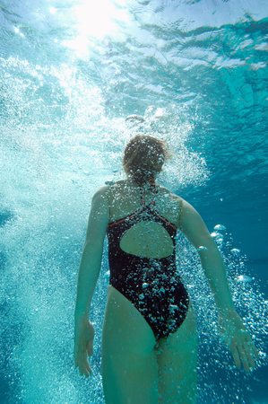 Athletic Swimmerの写真素材