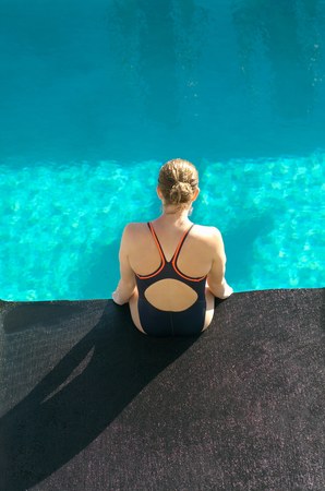 Athletic Swimmerの写真素材