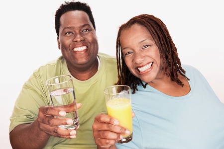 Overweight Coupleの写真素材