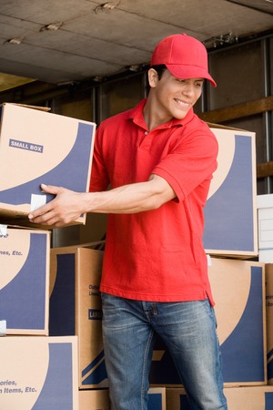 Unloading a Moving Van