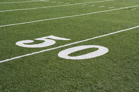 Detail of American Football Ground