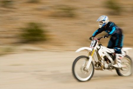 Motocross Racerの写真素材
