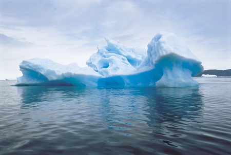 Iceberg and waterの写真素材