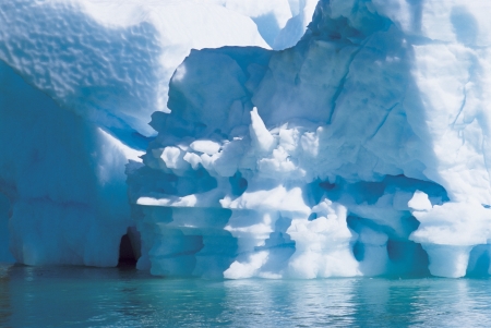 Iceberg close up