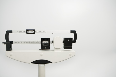 Weight Scaleclose-upの写真素材