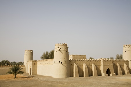 Al Ain UAE Al Jahli Fort in Al Ainの写真素材