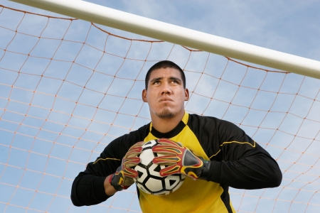 Soccer Goalkeeperの写真素材