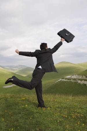 Businessman Outdoorsの写真素材