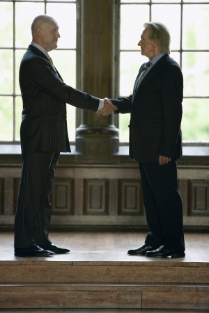 Two businessmen Shaking Handsの写真素材