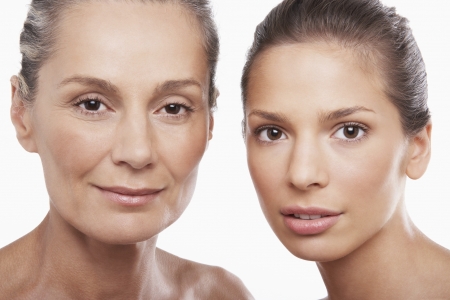 Two Beautiful Womenの写真素材