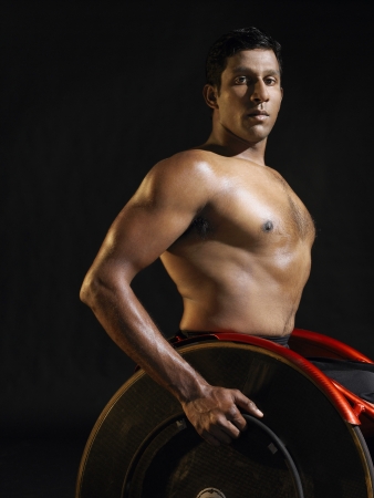 Paraplegic Athleteの写真素材