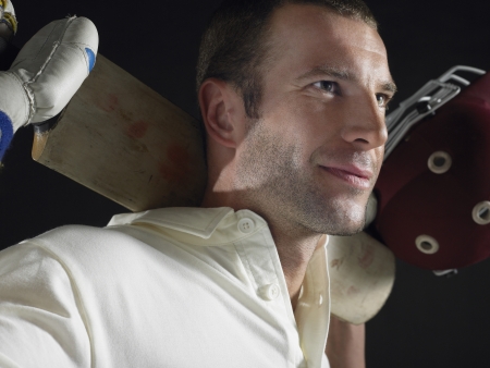 Male Cricket Playerの写真素材