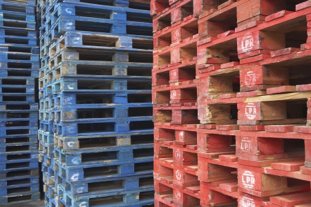 Stacks of Pallets