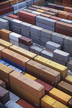 Scores of Cargo Containers sitting on lot