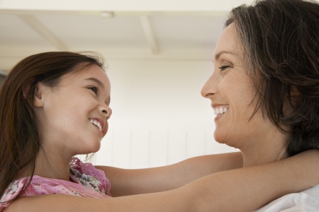 Mother and Daughterの写真素材